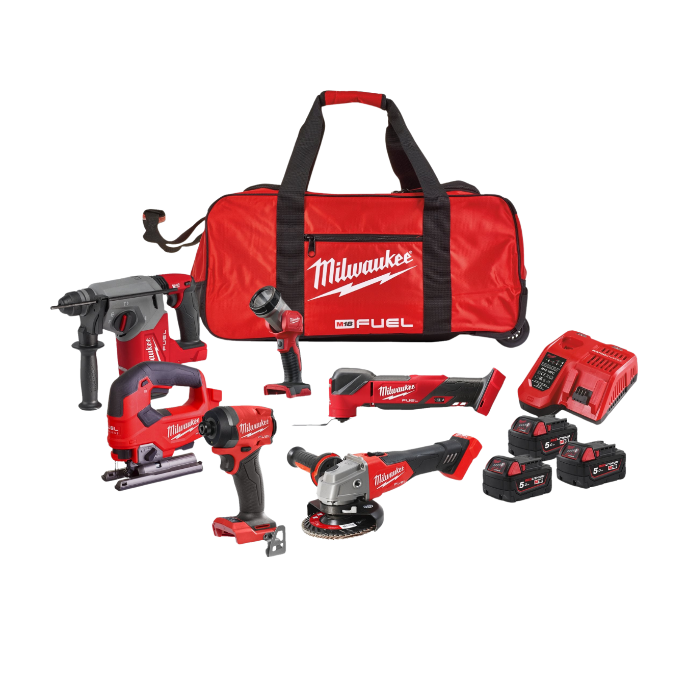 Milwaukee M18FPP6L3-503B Powerpack σετ 6 εργαλείων
